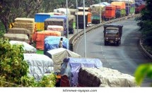 Truk bermuatan lebih
