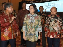 Dirut BRI, Menkeu dan Komisaris BRI