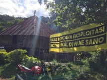 Proyek eksplorasi geothermal ini jelas-jelas mengancam keutuhan ruang hidup kami.