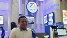 Gad Permata, Vice President D-house Clarion Events di ajang Indonesia Property Expo 2020 di JCC, Senayan, Jakarta.