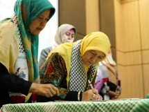 Ketua Adara, Nurjanah Hulwani kiri