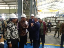 Direksi PT Future Pipe, Fadel Muhammad Wakil Ketua MPR dan Menteri Perindustrian Agus Gumiwang Kartasasmita
