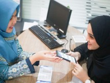 BNI Syariah memberikan value based reward berupa Assessment bacaan Al-Fatihah di Kantor Cabang BNI Syariah Banda Aceh