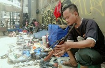 Pedagang Kaki Lima di Kebayoran (Candra/industry.co.id)