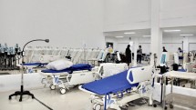 Suasana wisma atlet kemayoran