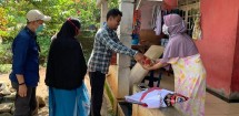 Wartawan Peduli Masuk Desa Salurkan Bantuan Warga Terdampak Covid 19