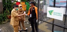 Dompet Dhuafa-Ninja Xpress Hadirkan Bilik Disinfektan Sasar 10 Titik di Jabodetabek