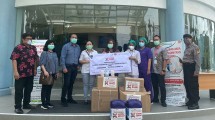 Jababeka dan Tenant kembali salurkan bantuan medis untuk 10 rumah sakit dan 4 instansi di Kab. Bekasi