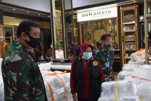 Kampung Tangguh Semeru “Wani Jogo Suroboyo”Dikunjungi Pangkogabwilhan II Bersama Walikota Risma