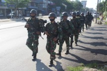 Prajurit Marinir Jayapura Tingkatkan Ketahanan Fisik