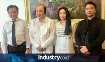 Dato Sri Taher Pemilik Bank Mayapada bersama Kuasa Hukum Yusril Ihza Mahendra