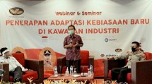 Founder dan Chairman PT Jababeka Tbk., Setyono Djuandi Darmono saat memberikan paparan dalam acara webinar & seminar yang bertema Penerapan Adaptasi Kebiasan Baru di Kawasan Industri (Foto: Dok. Industry.co.id)