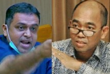 Anggota DPR Nasir Usir Dirut Inalum Orias Keluar RDP (foto penggabungan dari sumber istimewa- foto Dirut Inalum Orias di Flip-Rotate)