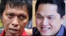Adian Natipulu dan Erick Thohir
