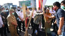 MenkopUKM Teten Masduki saat melepas ekspor Lidi Nipah ke Nepal
