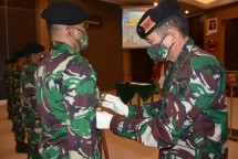 Sertijab di Lingkungan Pusat Kesenjataan Kavaleri Kodiklatad Bandung