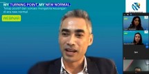 Tokio Marine Life Insurance Indonesia mengadakan acara webinar My Turning Point, My New Normal melalui platform Zoom, pada hari ini, Kamis 9 Juli 2020.