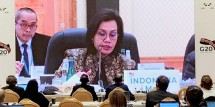 Menkeu Sri Mulyani dalam Forum G20 (ist)
