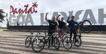 Punggawa Bali United FC Gemar Gowes Sepeda