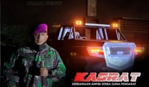 Resimen Bantuan Tempur 2 Marinir Gunakan Kasrat Kendaraan Amfibi Dukung Kegiatan