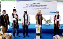 Peresmian Pengoperasian Listrik 24 Jam Pulau Rinca dan Pulau Komodo