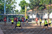 Prajurit Yonif 1 Marinir Raih Kemenangan Bola Voli