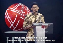 Sandiaga Uno di Bursa Efek Indonesia