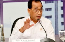 Menteri Perhubungan Budi Karya Sumadi
