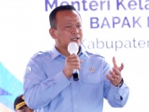 Menteri Kelautan dan Perikanan Edy Prabowo