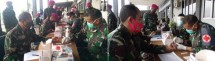 191 Prajurit Pasmar 1 Laksanakan Rapid Test Tekan Penyebaran Vovid-19
