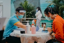 Suasana Rapid Test yang dilakukan masyatakat