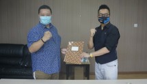 Penandatanganan perjanjian kerjasama Penyediaan Jasa Operator Restaurant & Bar HIG di Makassar