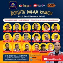 Program Kemanusiaan Kolaborasi Pengusaha dan Komedian Tanah Air