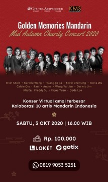 Ciputra Artpreneur Gelar Konser Amal Golden Memories Mandarin