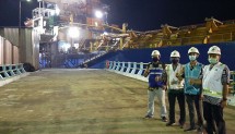 Pelaksanaan sambung baru listrik pelabuhan tanjung intan
