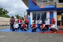 Salah satu gerai MYPERTAMINA di sebuah SPBU (Doc:Pertamina)