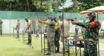 Prajurit Kodam Pattimura Gelar Lomba Tembak Pistol