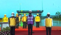 Presiden Jokowi Resmikan Tol Pekanbaru-Dumai Secara Virtual