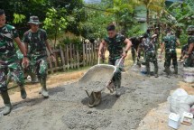 Satgas TMMD Reguler ke-109 Sintang Kerjakan Infrastruktur Jalan Raya