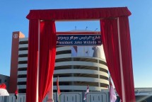 Peresmian Jalan Presiden Joko Widodo di Abu Dhabi, Uni Emirat Arab.(Twitter/@jokowi)