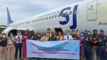 Sriwijaya Air-Pemkab Manokwari Ekspor Kepiting Hidup ke Singapura
