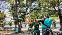 Atlet Yonkes 2 Marinir Tingkatkan Kemampuan Memanah
