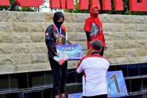 Srikandi Atlet Yonif 1 Marinir Juarai Lomba Pasmar 2 Archery Competition