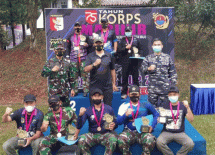 Atlet Yonpom 1 Marinir Raih Juara 2 Menembak di Piala Dankormar