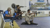 Lomba Menembak Air Riffle Lantamal XI Merauke