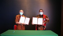 Kegiatan MoU PT Indra Karya (Persero) dan Yayasan Air Adhi Eka di Kementerian PUPR