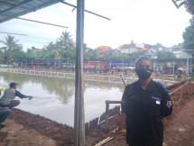 Suasana perlombaan mancing Strike Championship 2020