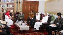 Putri Kerajaan Saudi, Princess Jauhara bersama para pengusaha setempat, menemui Konsul Jenderal RI di Kantor KJRI Jeddah pada akhir tahun kemarin.