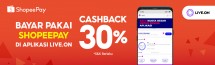 ShopeePay dan Live.On Kerjasama Hadirkan Kanal Pembayaran Digital
