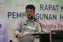Menteri Pertanian di Raker Ditjen Hortikultura